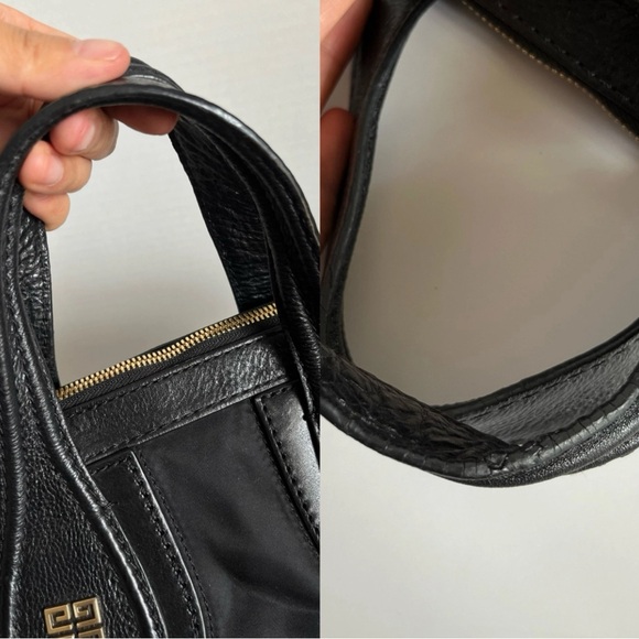 Givenchy Nightingale Satchel Studded Nylon in Black - Picture 10 of 11